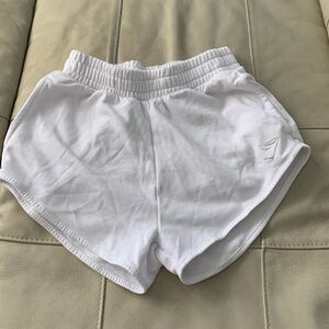White Gymshark Sweatshorts
